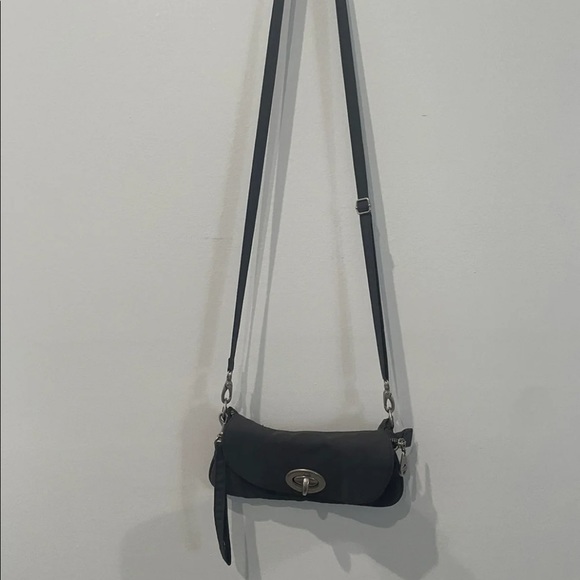 Baggalini Gray Nylon Crossbody Bag - Picture 3 of 8